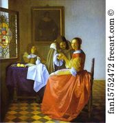 Herzog Art Print - Woman And Two Man