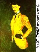 Amazon Art Print - Woman In Yellow Jacket (The Amazon)