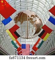 World Flags Art Print - World Flags