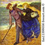 Writing Art Print - Writing On The Sand
