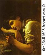 1817 Art Print - Young Gardener