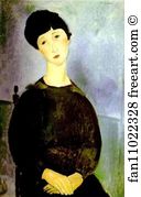 Girl Art Print - Young Girl