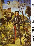 218 Art Print - Young Knight