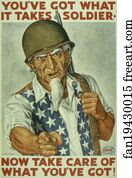 Unknown Art Print - You've Got What It Takes Soldier. Now Take Care Of What You've Got!