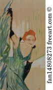 Heightened Art Print - Yvette Guilbert