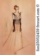 Thyssen Bornemisza Art Print - Yvette Guilbert